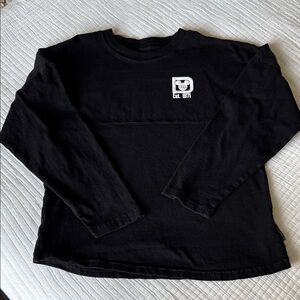 Black Long Sleeve Kids Shirt